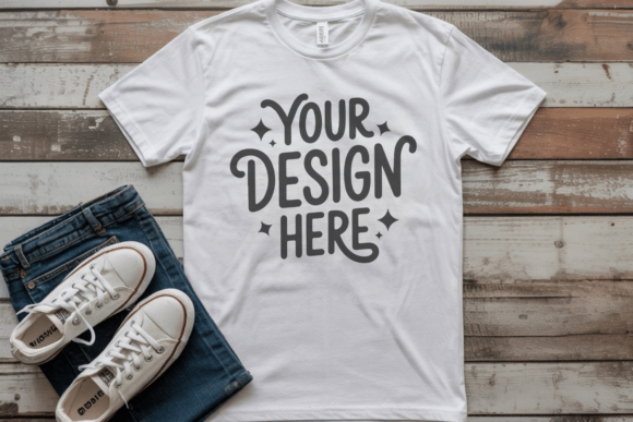 Bella Canvas 3001Y Youth Mockup 12 for Graphics & Product Mockups
