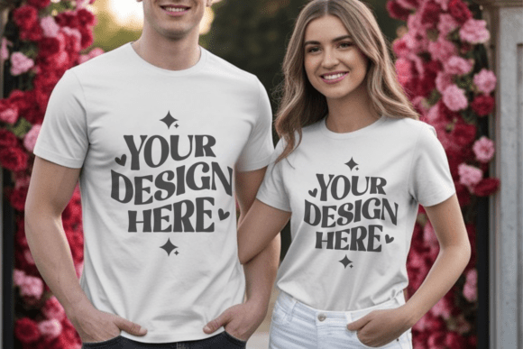 Bella Canvas Valentine Couple Mockup 4 Review