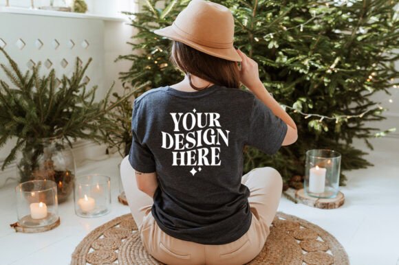 Christmas Bella Canvas 3001 Mockup 16 Review