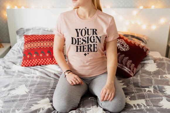 Christmas Bella Canvas 3001 Mockup 41 Review