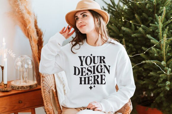 Christmas Gildan 18000 Mockup 29 Review