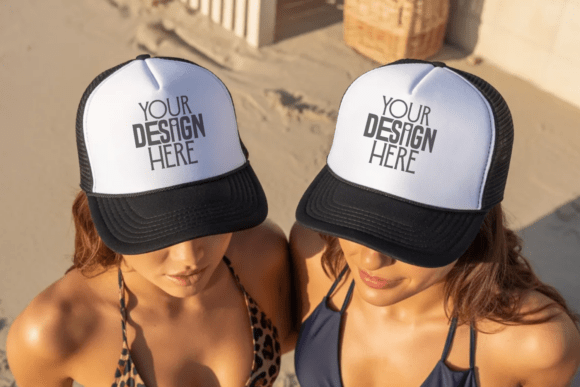 Summer Lifestyle Cap Mockup: Graphics for Real Product Mockups